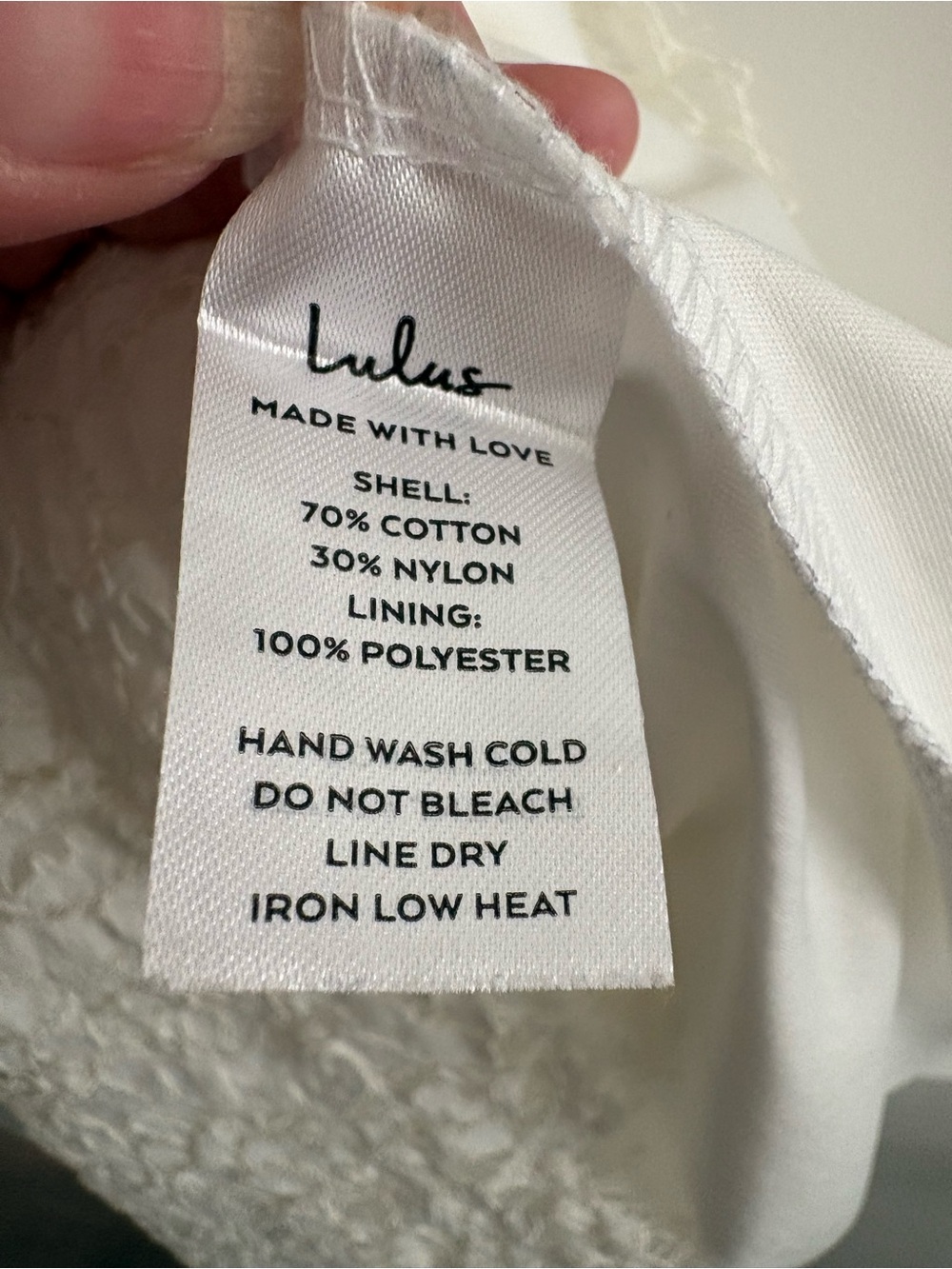 Lulu's Ivory Lace Midi Dress - Picture 9 of 9